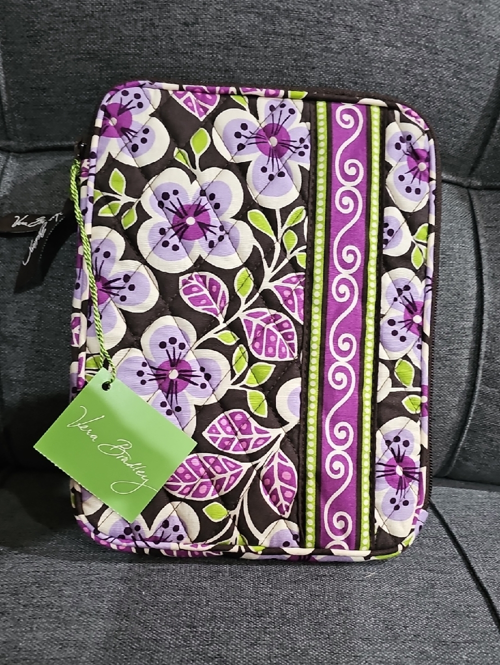 Vera Bradley Purple Floral Quilted (B)